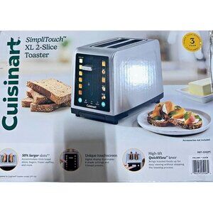 Cuisinart SimpliTouch XL Color Touchscreen 2-Slice Toaster